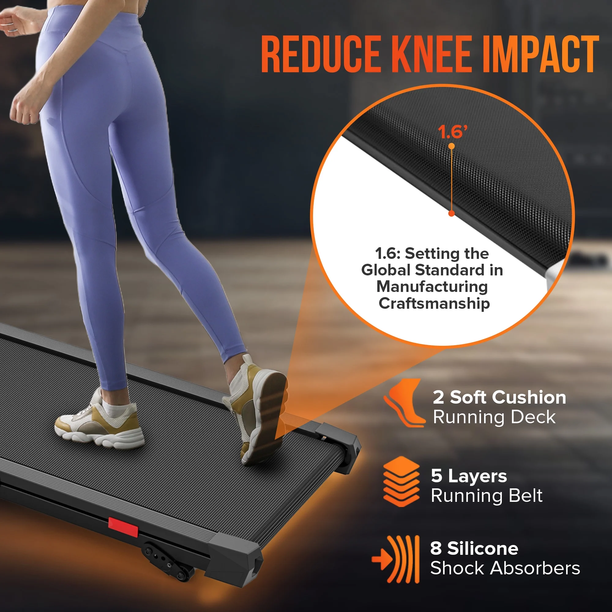 Cardio Flex Foldable Treadmill with Incline, Hand Rails, and Remote Control