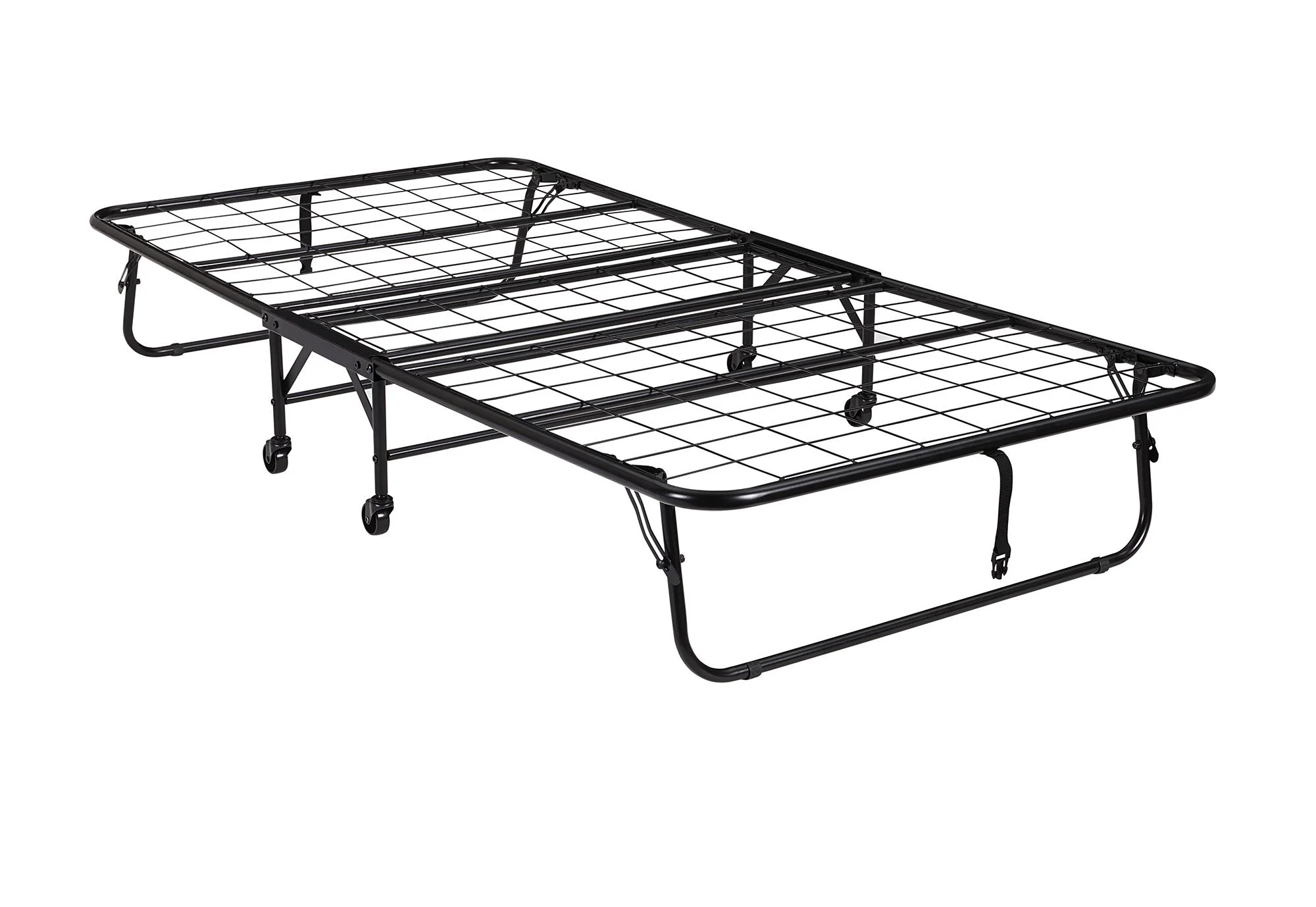 Folding Rollaway Guest Bed with 5" Mattress, Twin(5" Mattress) - Image 4