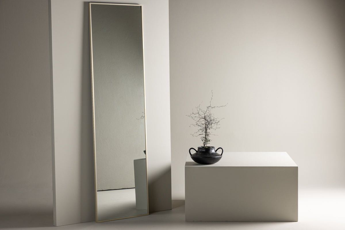Rebellenclub Stella Spiegel - 195 x 55 cm - Beige