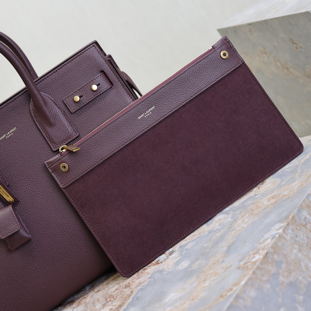 YSL SAC DE JOUR IN SUPPLE GRAINED LEATHER   SMALL(HIGH-END GRADE)