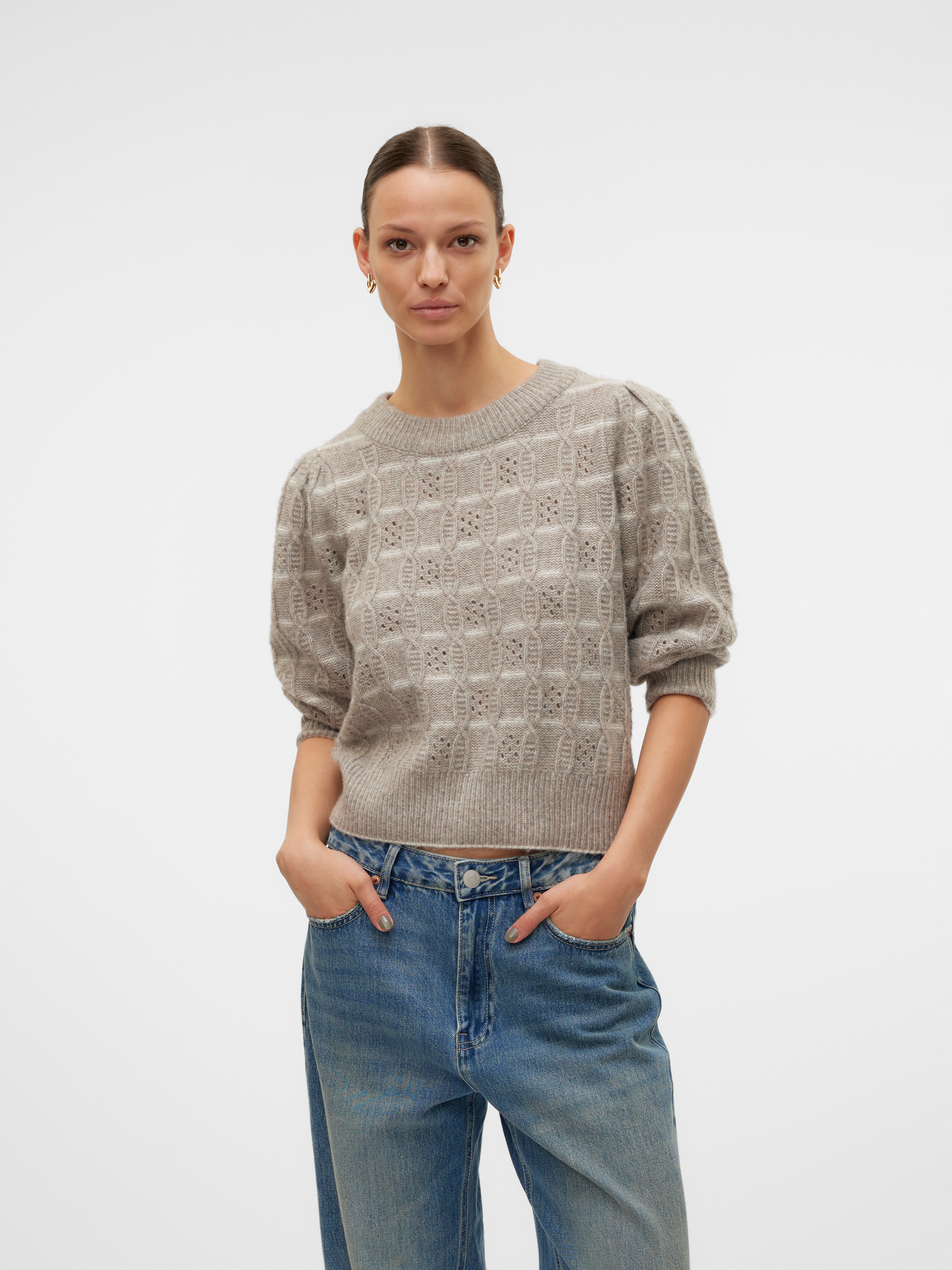 VERO MODA® VMNEWLEONOR Knitted pullover