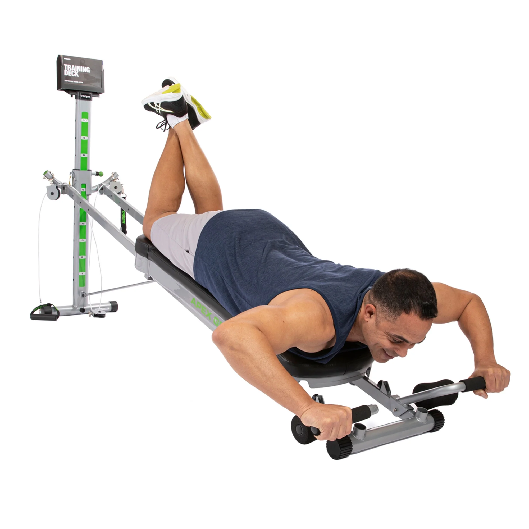 APEX G5 Home Fitness Incline Weight Trainer Equipment w/ 10 Resistance Levels(10 Resistance Level) Image 9