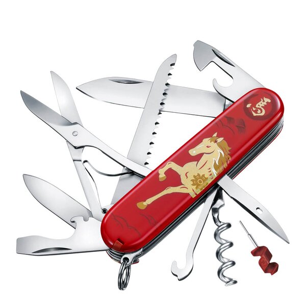 Huntsman lommekniv 91mm 16 funksjoner Year of the Horse 2026