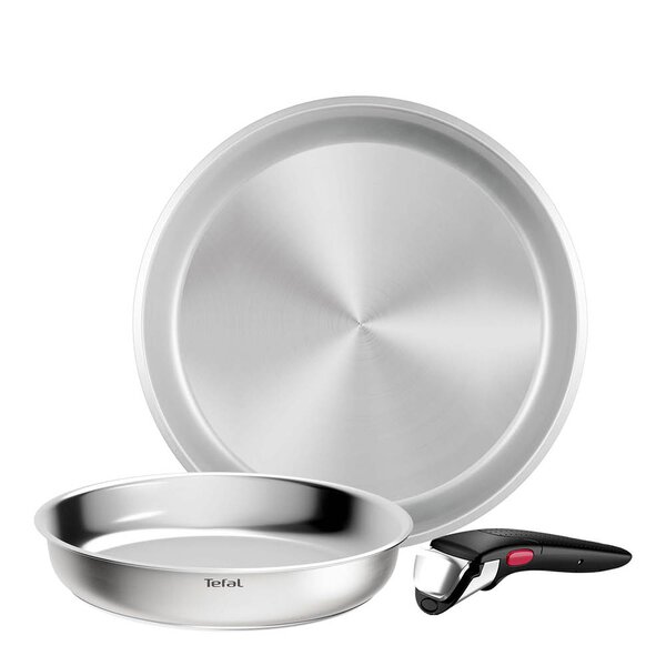 Ingenio Emotion stekepannesett 3 deler brushed uncoated