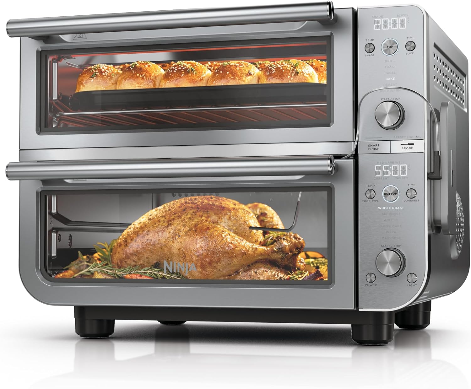Ninja Prestige Smart XL Countertop Oven, 10-in-1, Stainless Steel, DT501