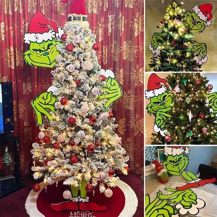 Lemooy Christmas Tree Elf Decorations, Fun and Unique Design Durable Material, Variety of Application Scenarios