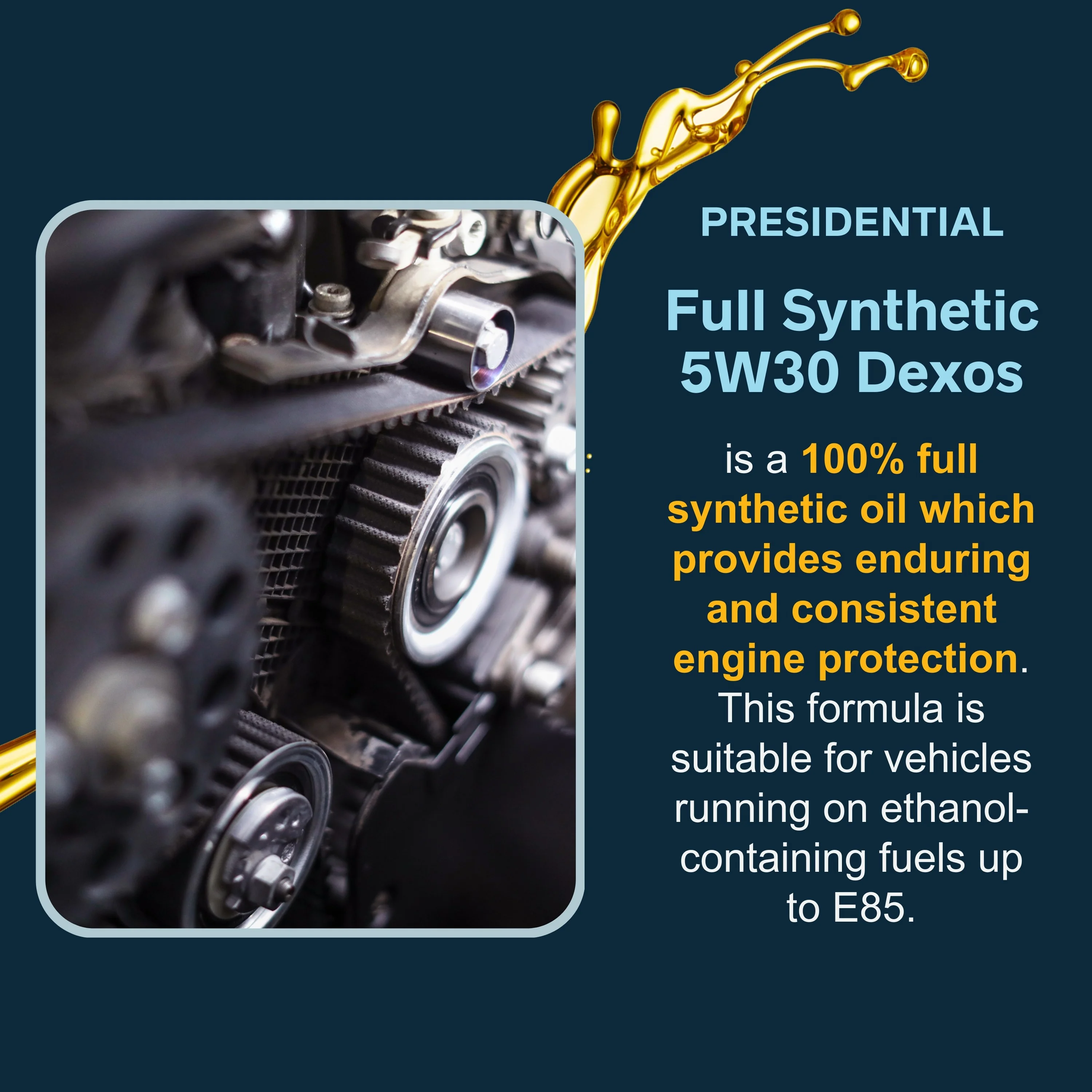 Full Synthetic Dexos 5W30 Motor Oil and Industrial Lubricants for Gasoline Engine Performance Protection Made in USA (5 Gallon Pail) - Image 4