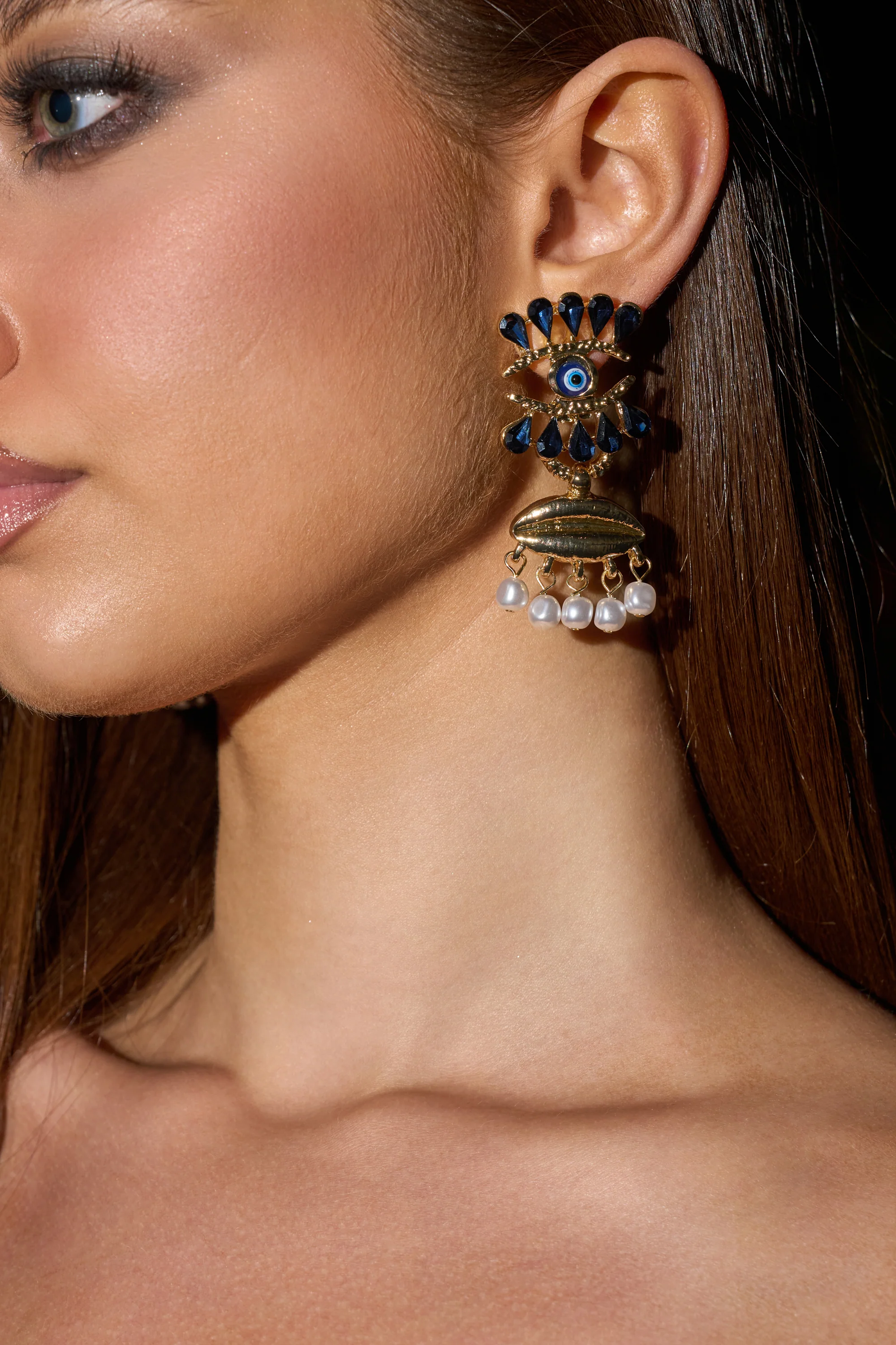 TWO FACED EARRING - Akira Store