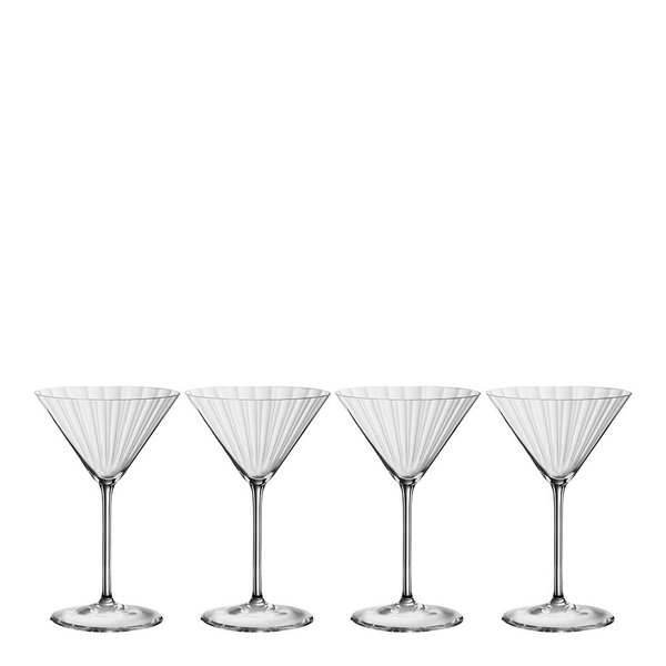 LifeStyle martiniglass 22 cl 4 stk