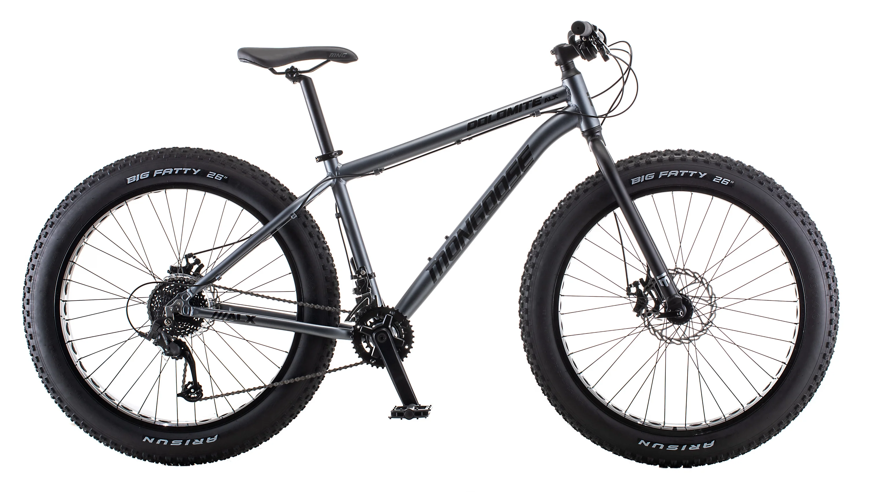 26-in. Dolomite ALX Unisex Fat Tire Mountain Bike, Gray - Image 7