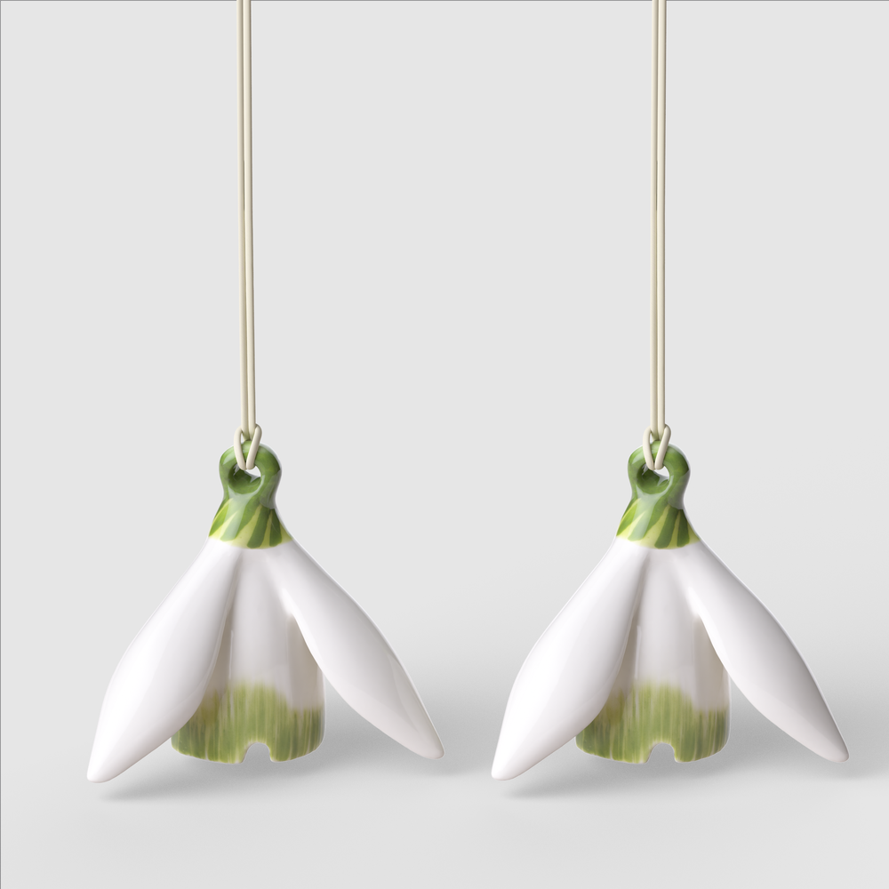 Mini Flower Bells Easter ornaments