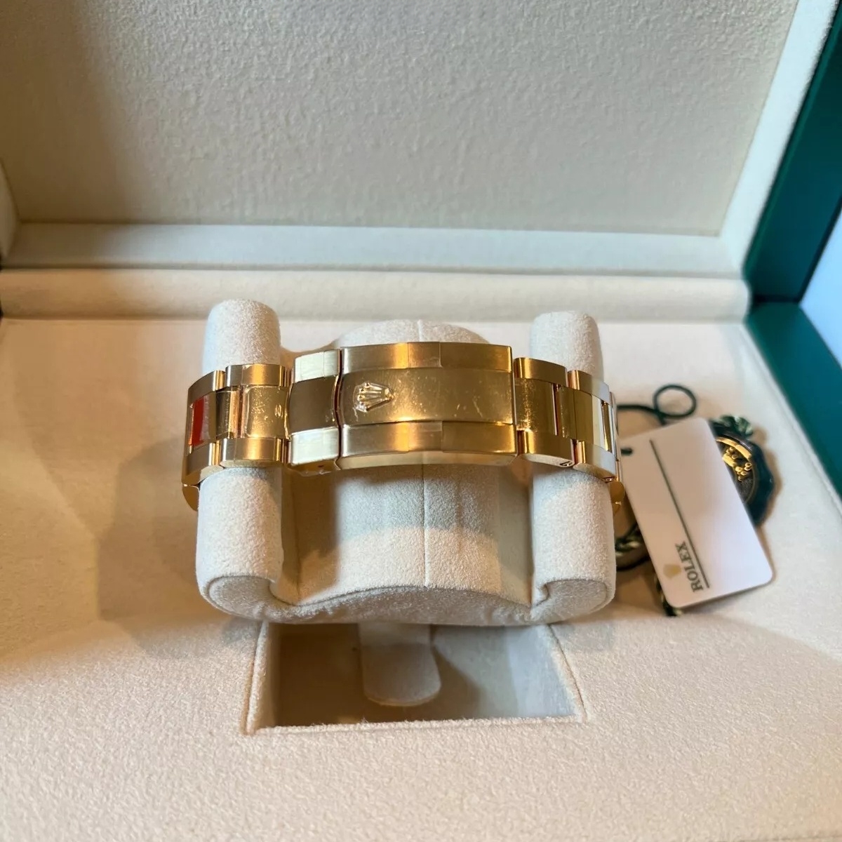 [Super Clone]RLX  Sky-Dweller 42mm Yellow Gold Champagne Dial Jubilee - 336938