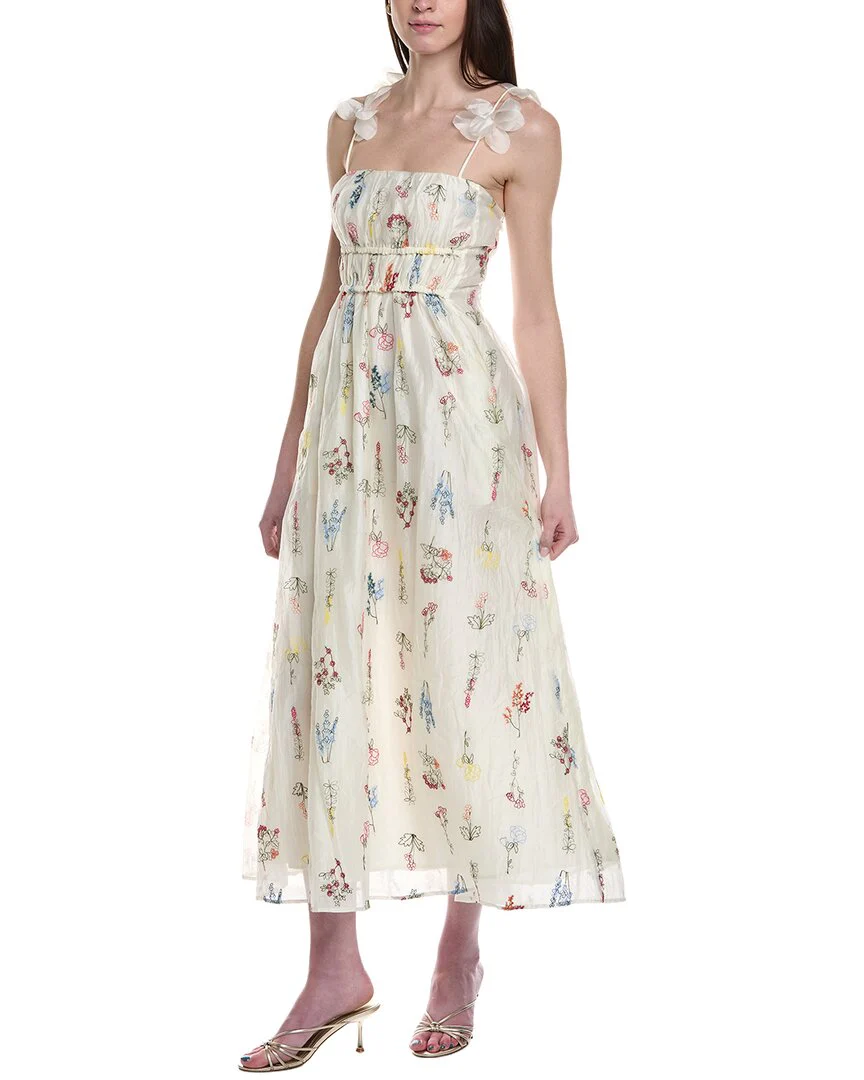 Line & Dot Fiori Maxi Dress