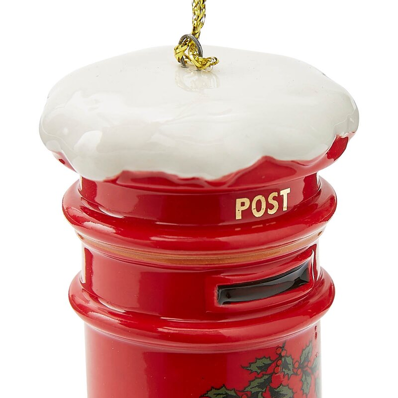 Christmas Tree juletrepynt postkasse