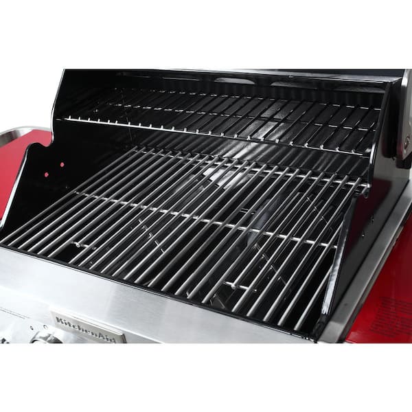 2-Burner Propane Gas Grill in all Red - Image 4