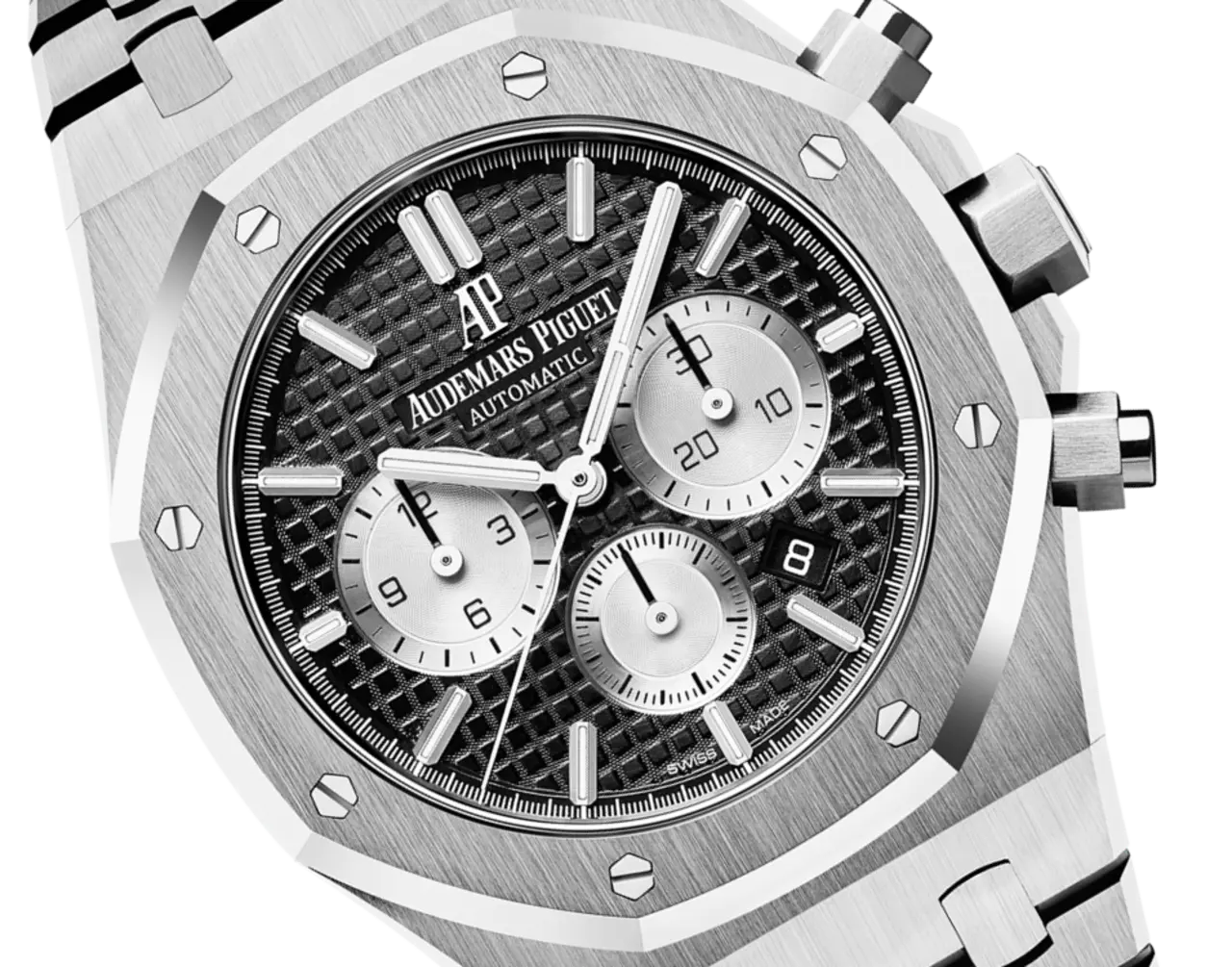 【Super Clone】Audemars Piguet ROYAL OAK PANDA Black Dial CHRONOGRAPH 41mm 26331ST.OO.1220ST.02