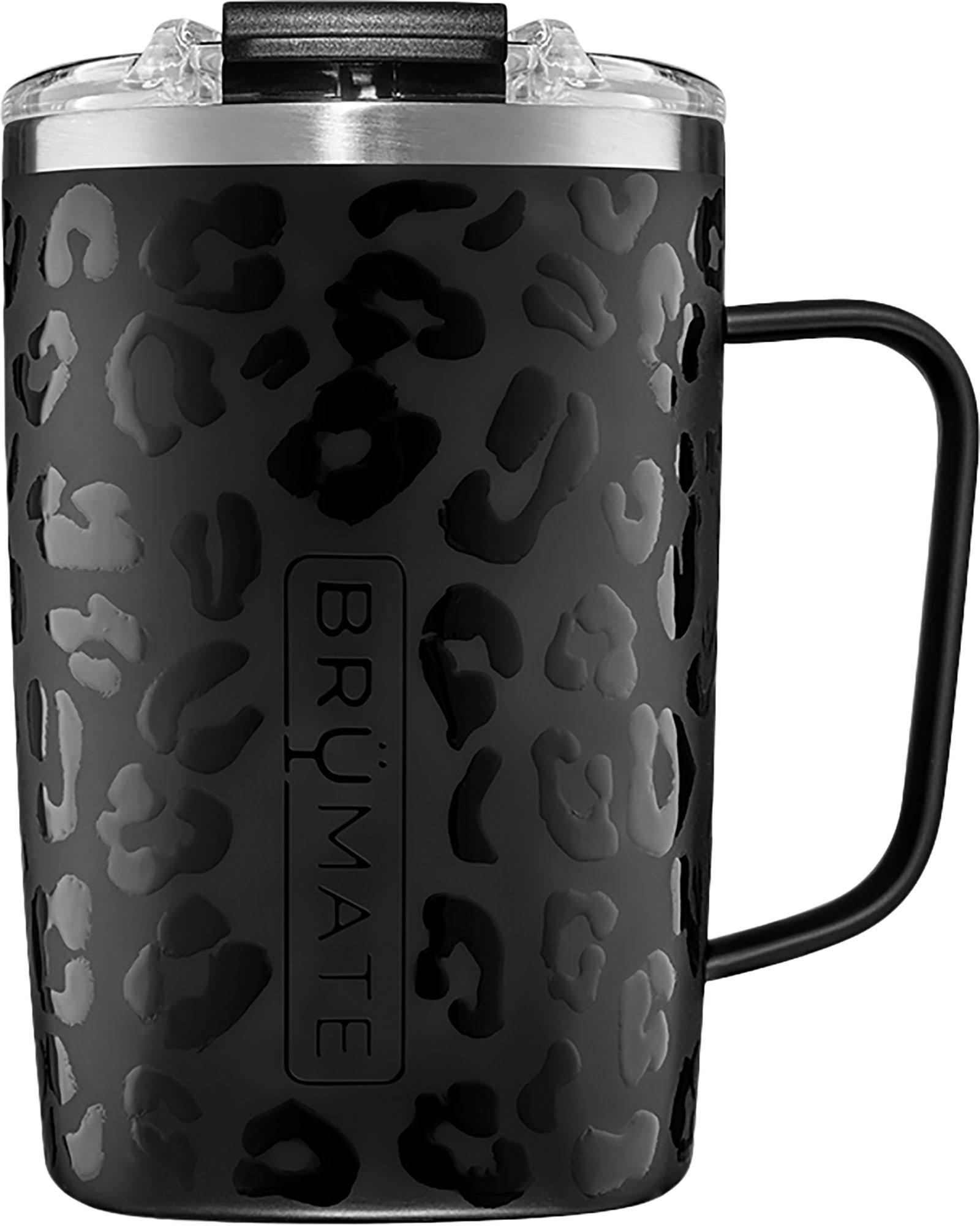 BruMate Toddy Mug 16.oz Onyx Leopard