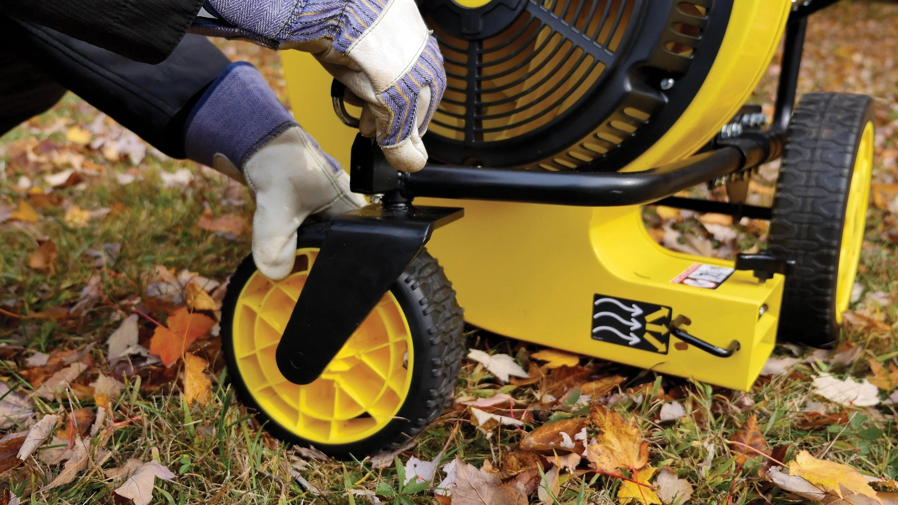 Champion Power Equipment 212cc 1200 CFM Walk Behind Leaf Blower