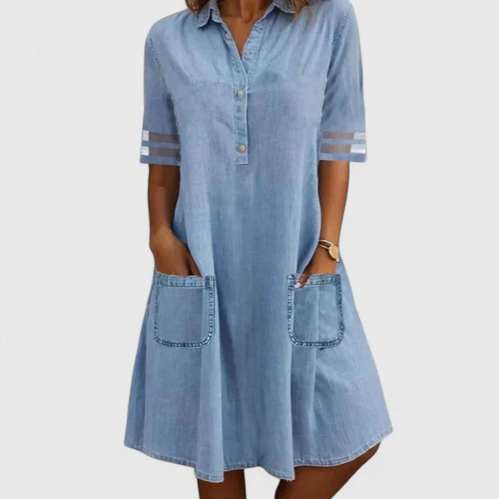 Brianne | Robe en Jean Flatteuse