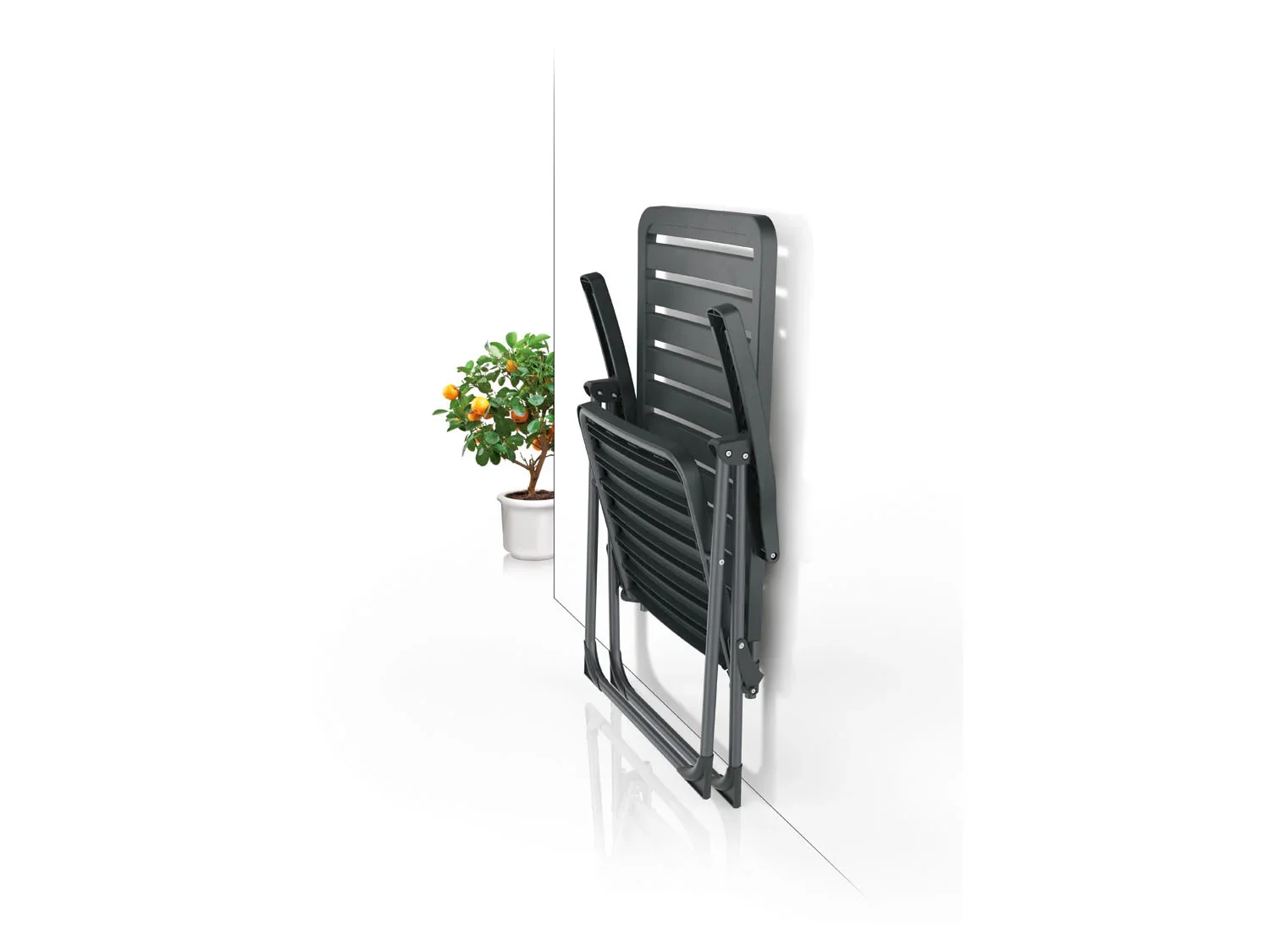 LIVARNO home Chaise pliante rglable en 6 positions