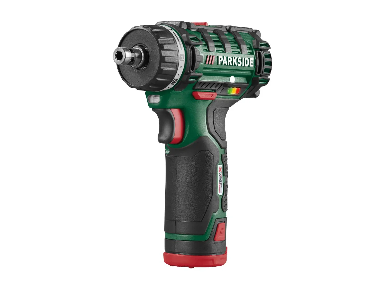 PARKSIDE Set perceuse-visseuse sans fil et 75 accessoires + 2 batteries + chargeur, 12 V