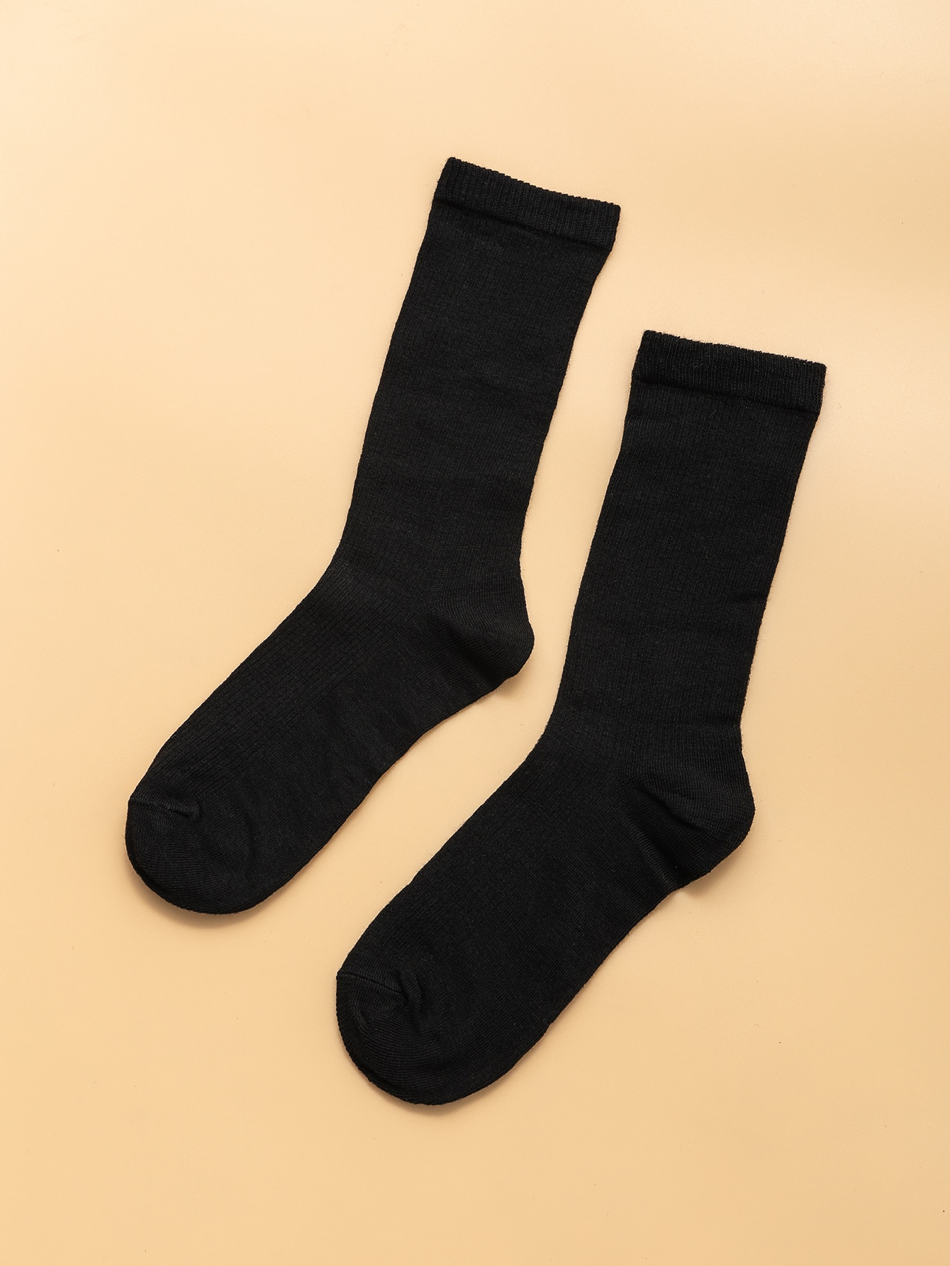 Chaussettes montantes unies