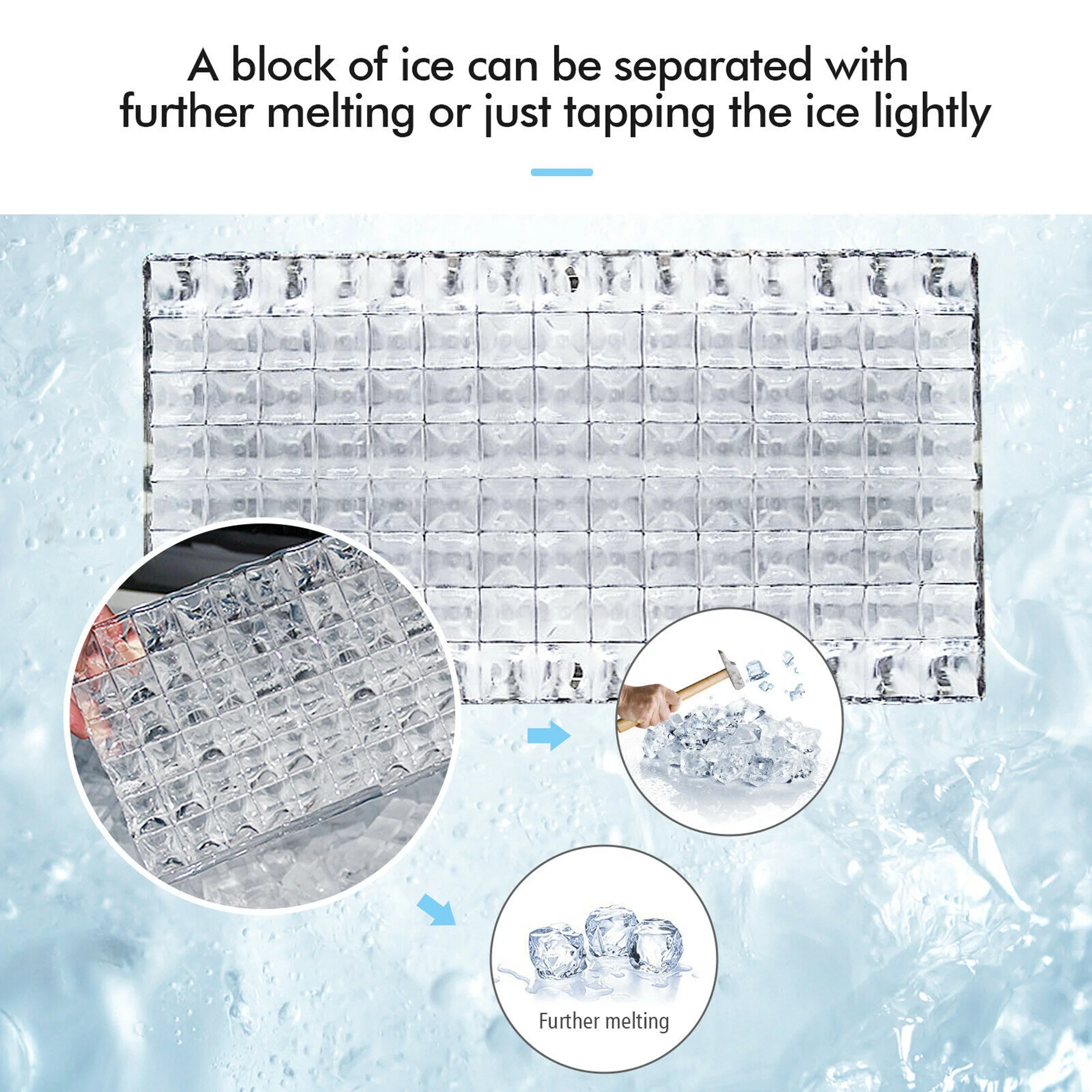 Portable Ice Maker 40Lbs/24H Countertop Self-Cleaning with Ice Scoop and Basket(40 lbs) - Image 10