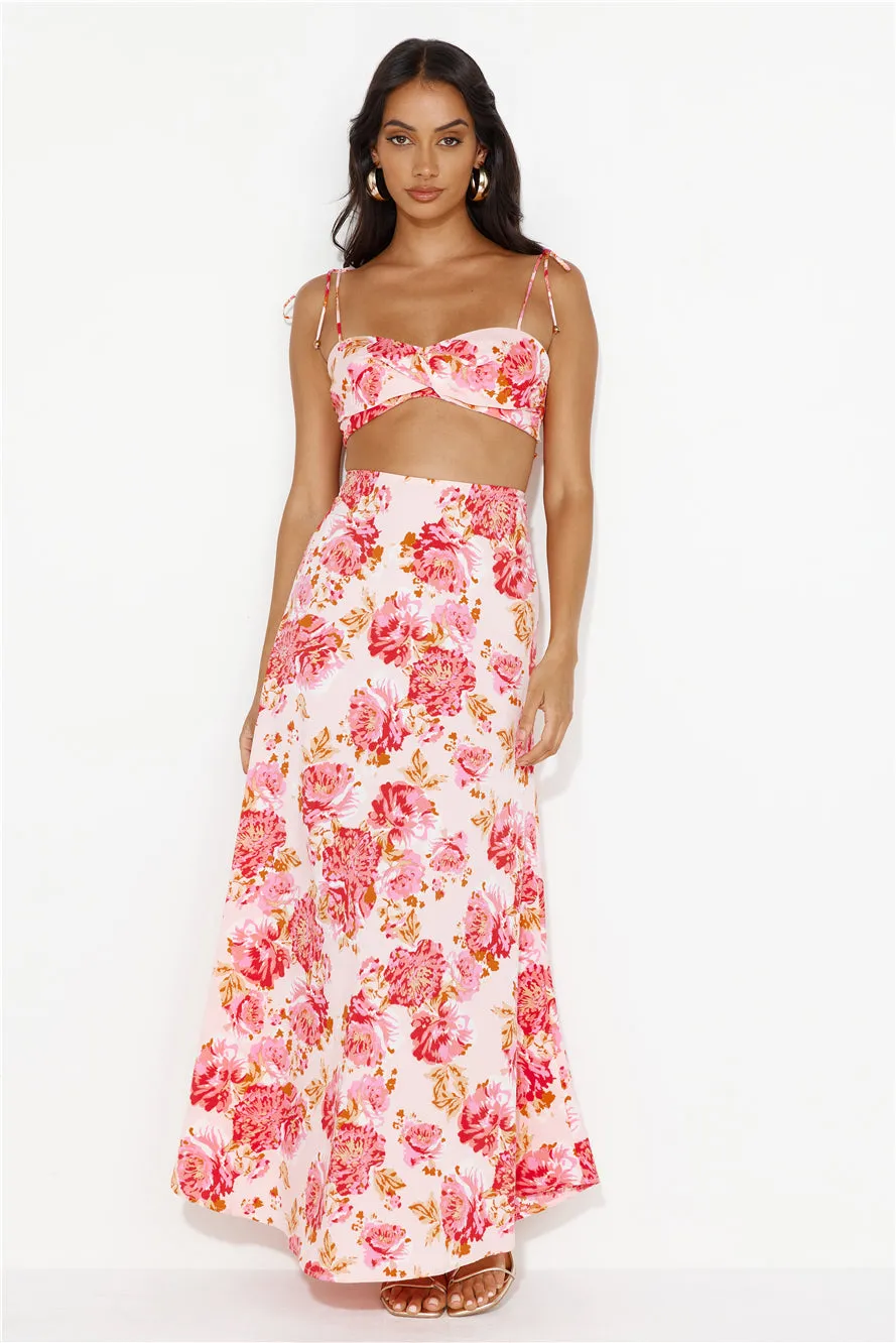 It's Your Night Crop Top Pink