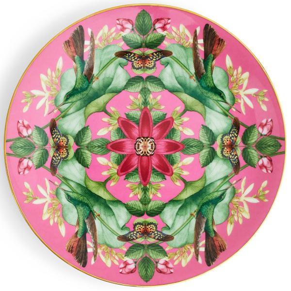 Wonderlust tallerken 20 cm pink lotus