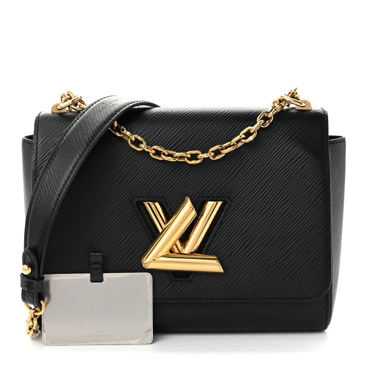 Epi Twist Shoulder Bag MM Black