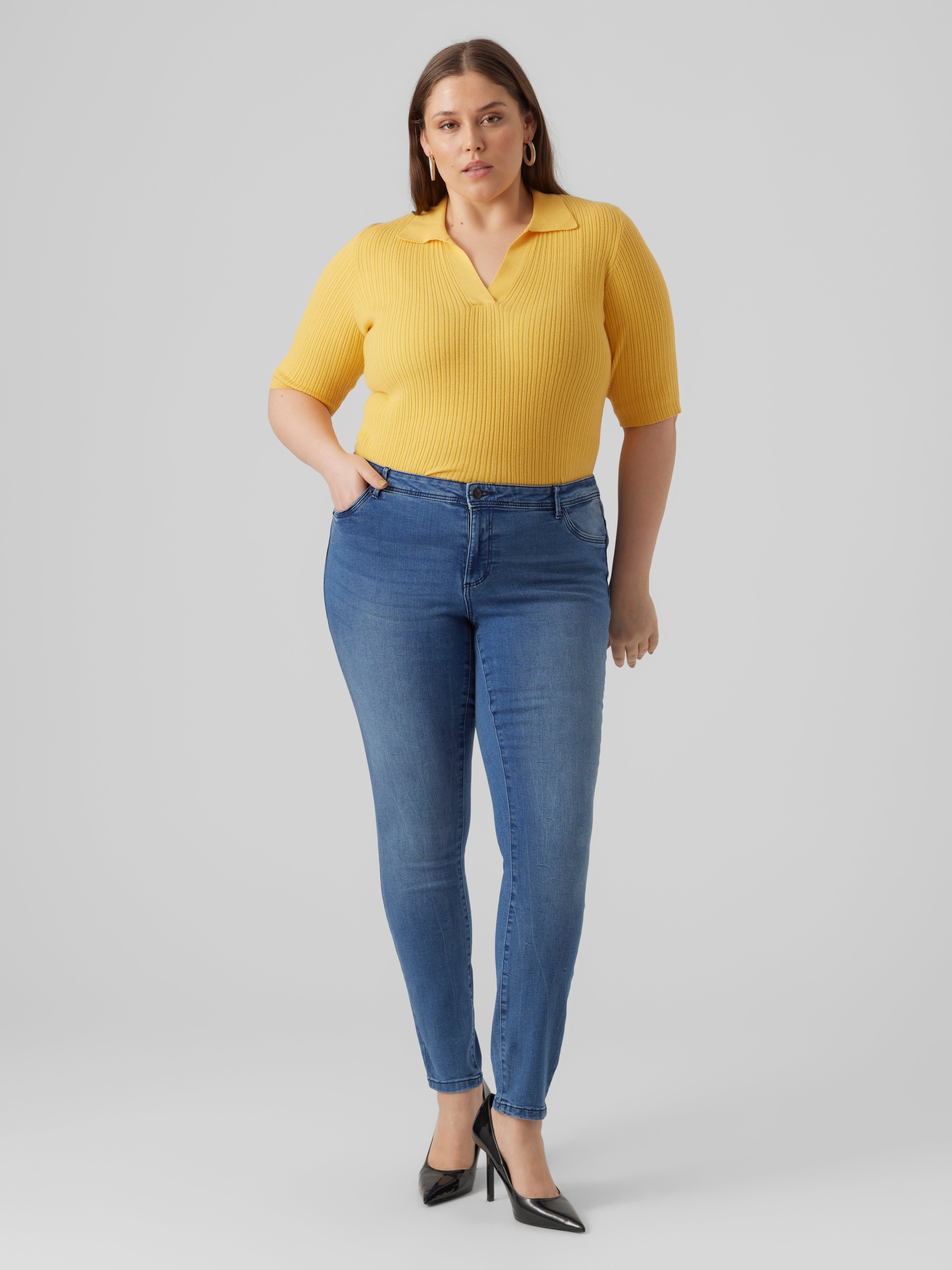 VERO MODA® VMCFANYA Mid rise Slim Fit Jeans
