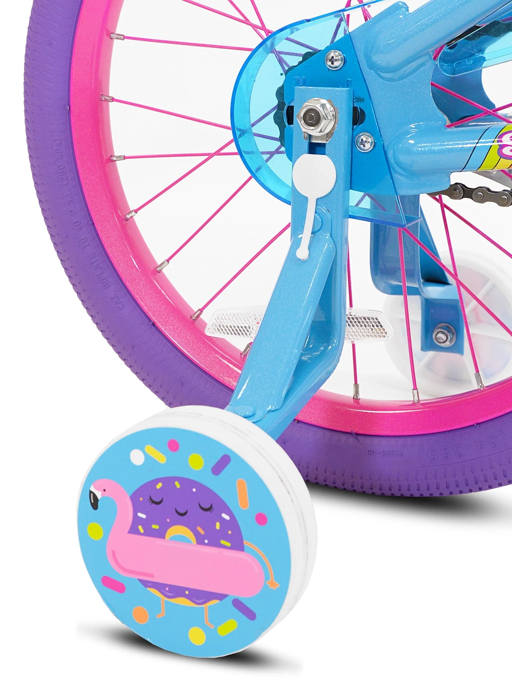 Bicycles 18" Sweetness Girls Child Bike, Purple/Pink/Blue Image 5
