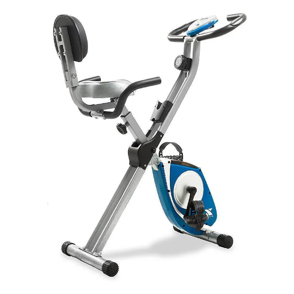Vélo d'exercice pliable FB350, argent