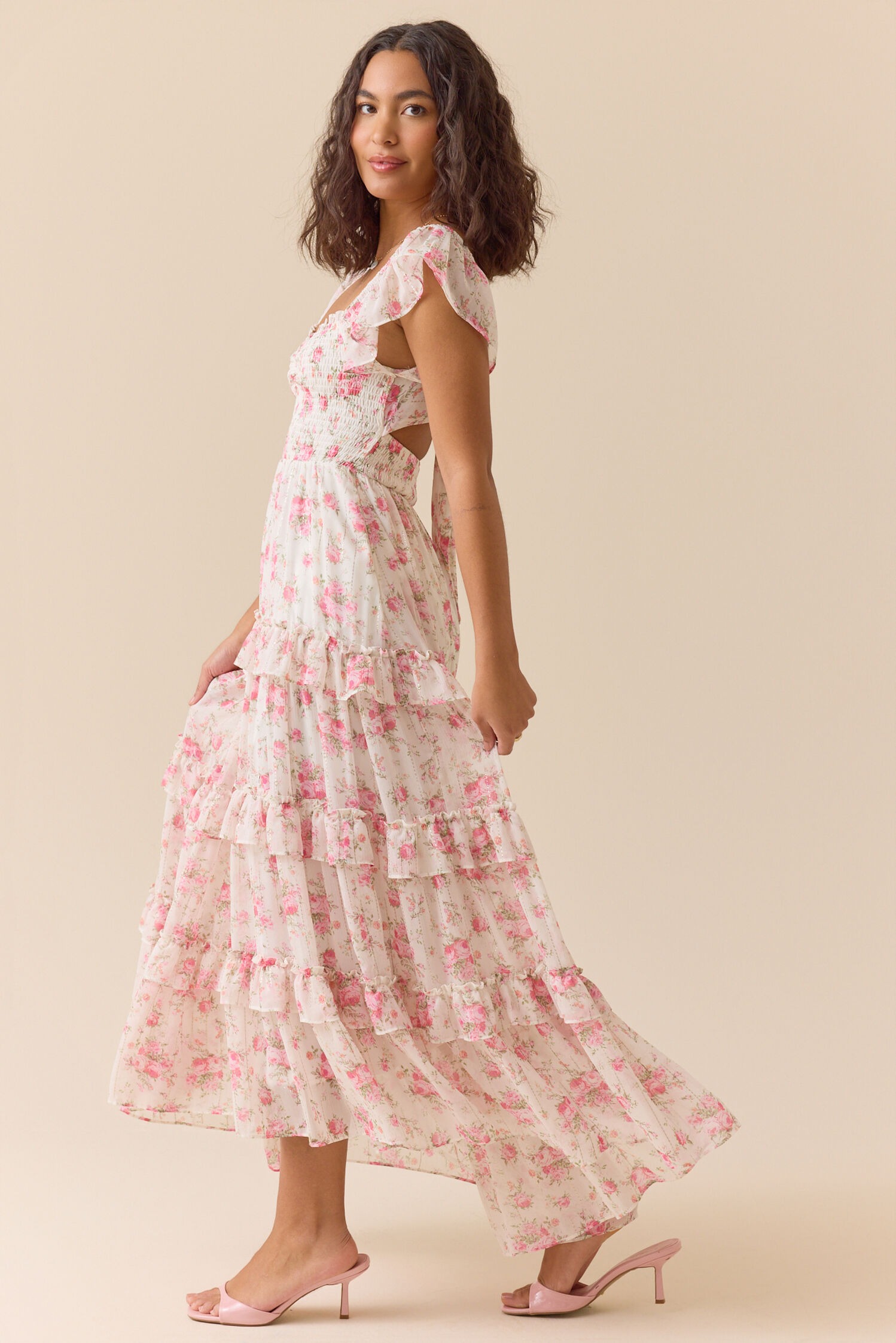 Korah Floral Maxi Dress