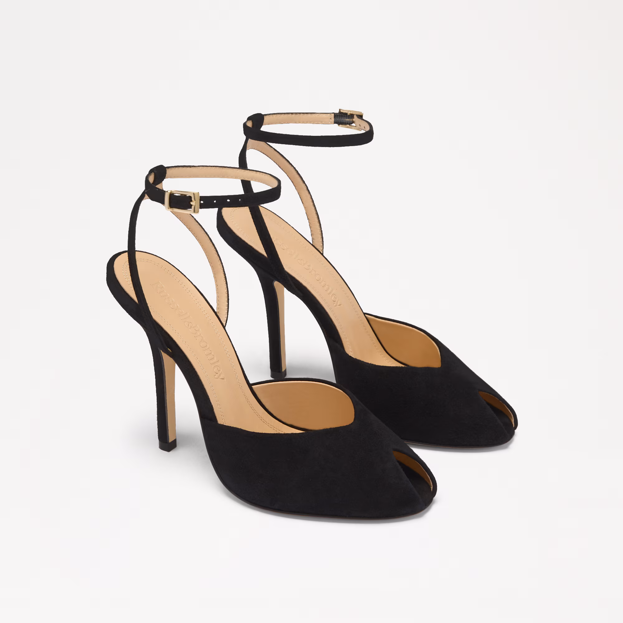 Kingsley<br>High Stiletto Open Toe Ankle Tie