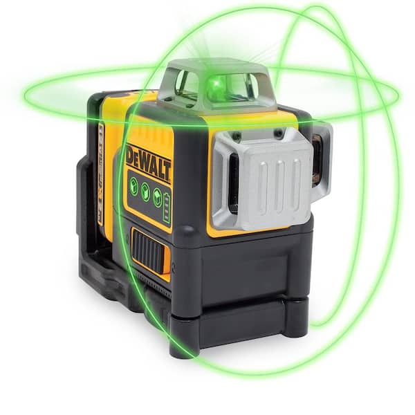 12V MAX Lithium-Ion 100 ft. Green Self-Leveling 3-Beam 360 Degree Laser Level with 2.0Ah Battery, Charger and Case - Image 3