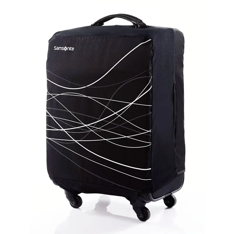 Black Large Foldable Luggage Cover Luggage Accessories | 1709-KJRLP - SAMSONITE OUTLET