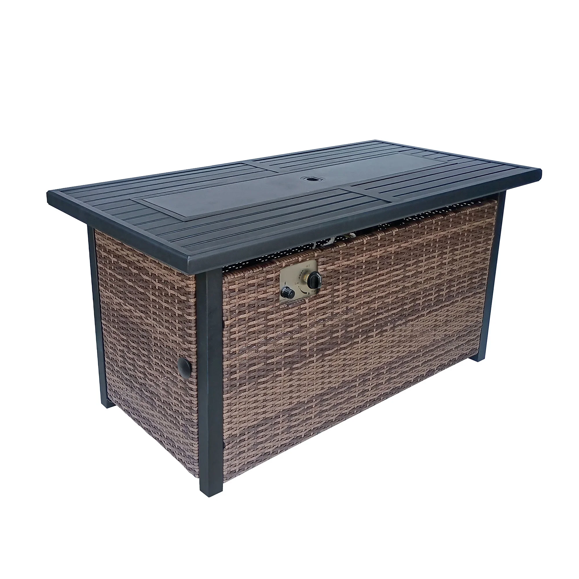 Better Homes & Gardens 50 inch Brookbury Gas Burning Steel Fire Pit Table