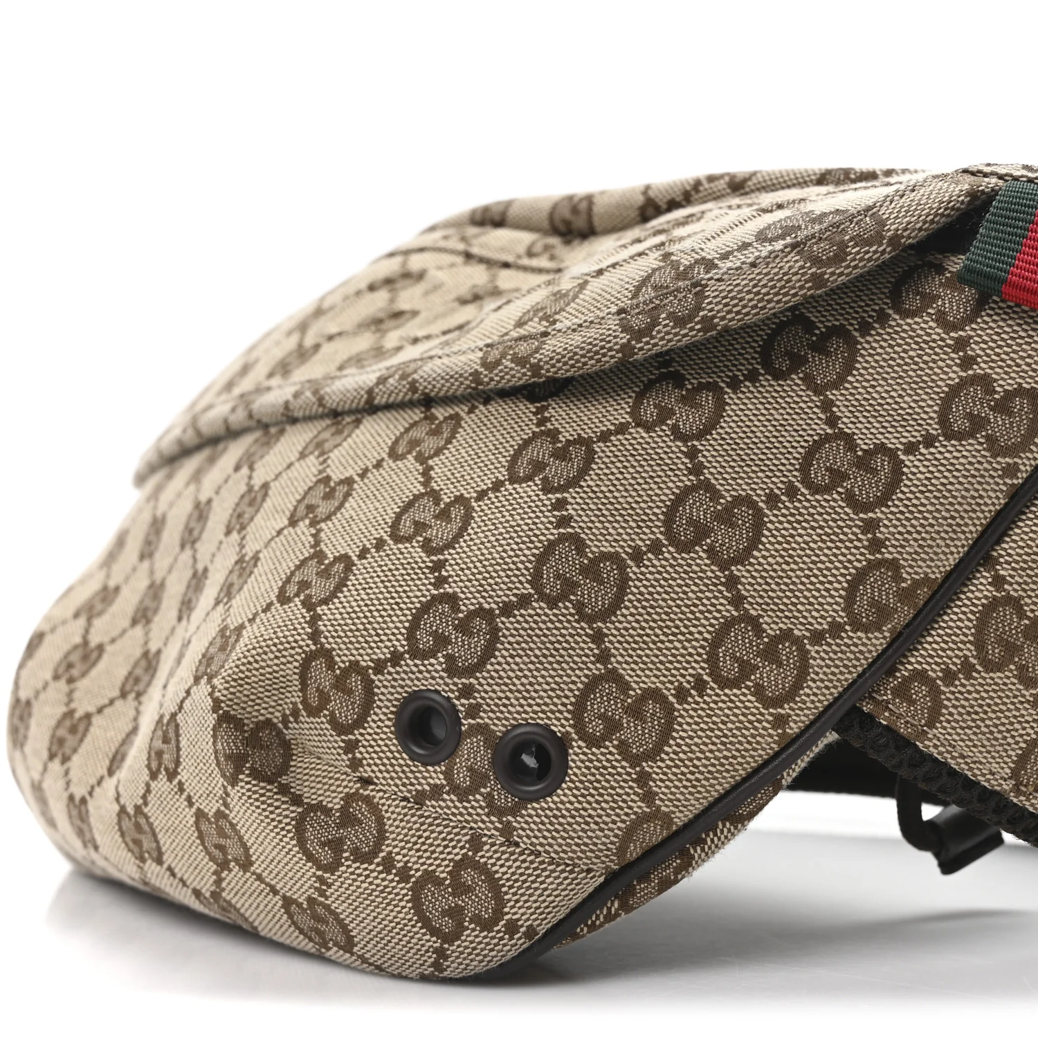 Monogram Large Belt Bag Beige Dark Brown