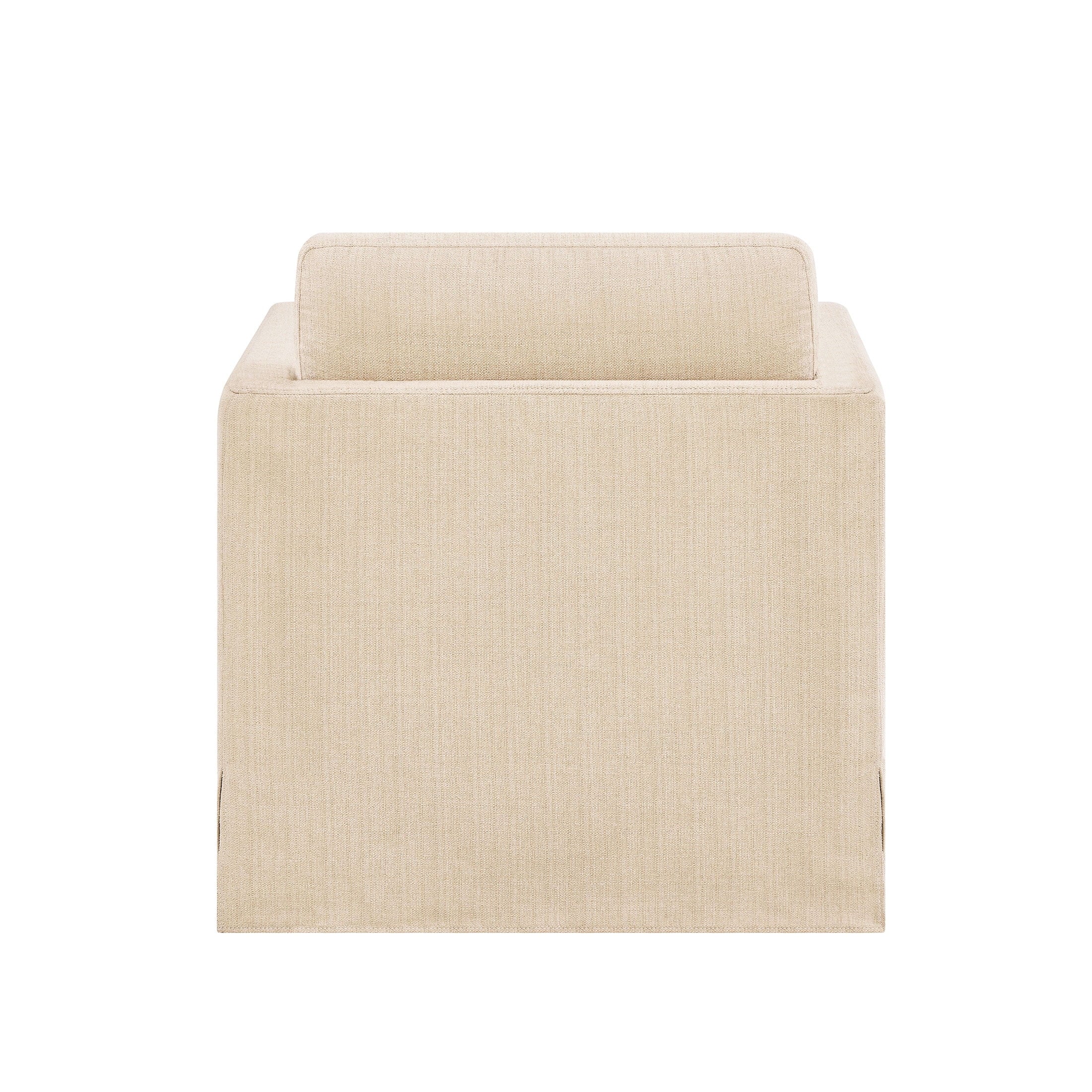 Better Homes & Gardens Waylen Swivel Accent Chair, by Dave & Jenny Marrs, Cream