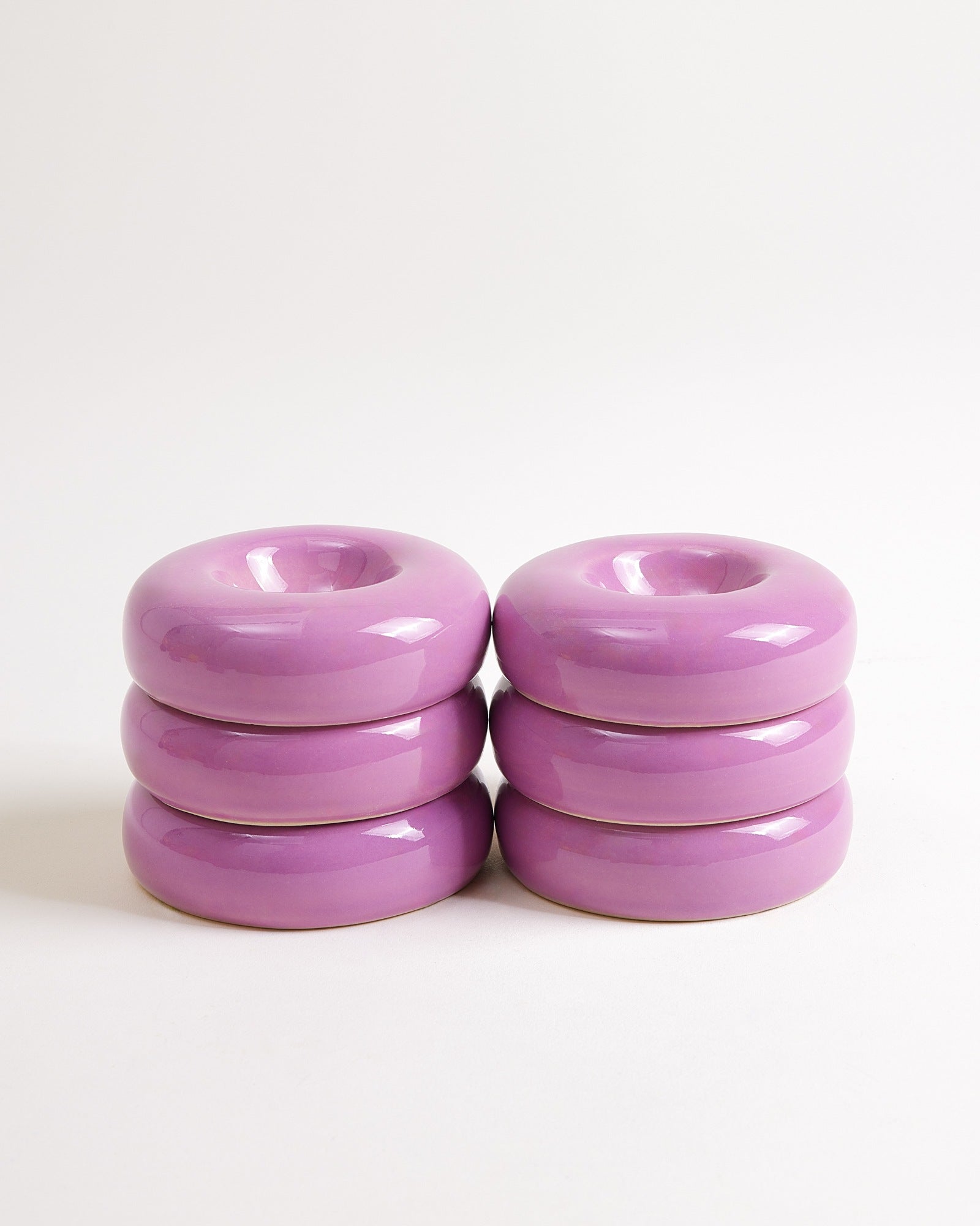 SEIA - EGG CUP PURPLE SET OF 6