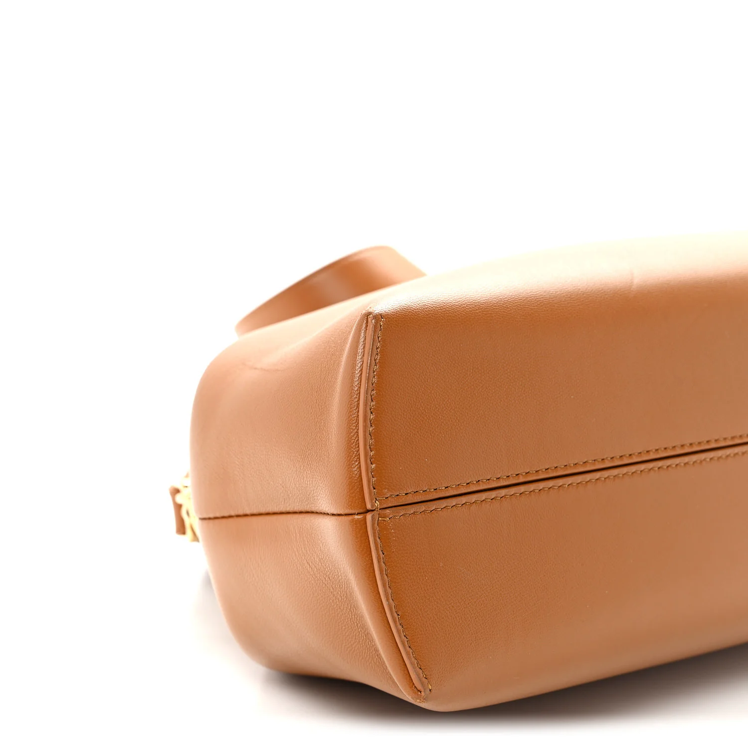 Shiny Nappa Medium Fendi First Caramello