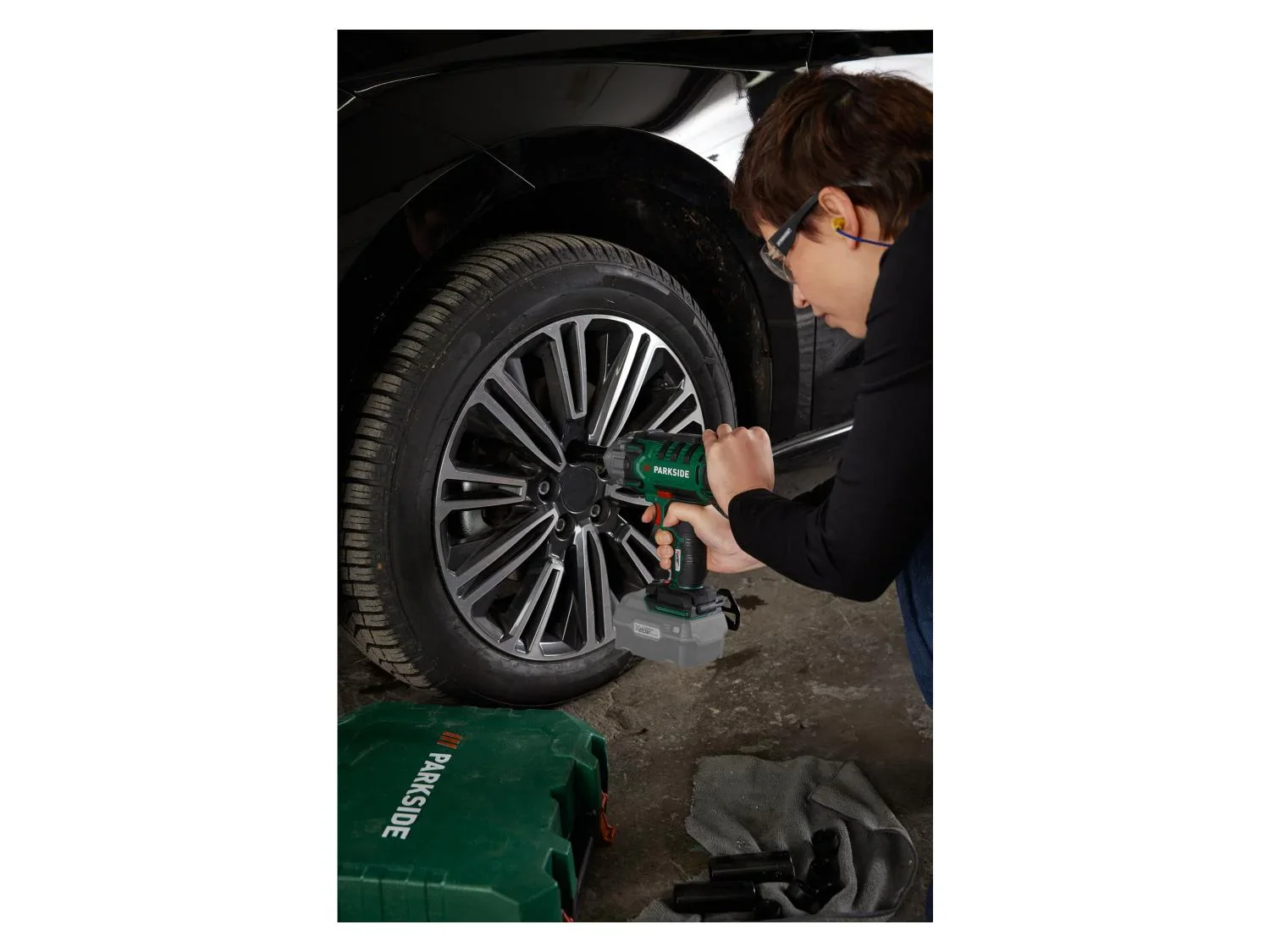 PARKSIDE Visseuse  chocs sans fil PASSK 20-Li C4, 20 V