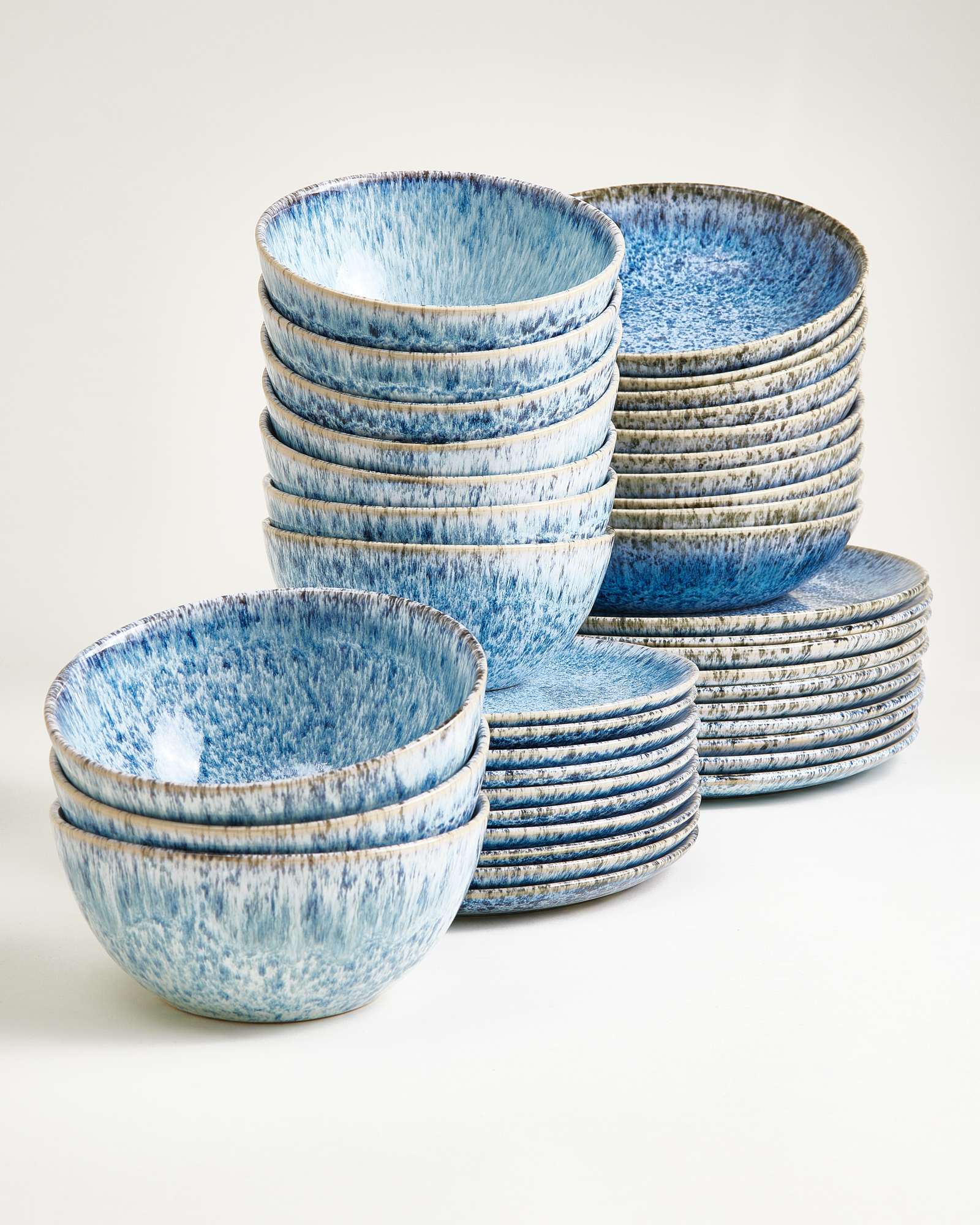 CORDOAMA - TABLEWARE SET CLASSIC BLUE 40 PIECES