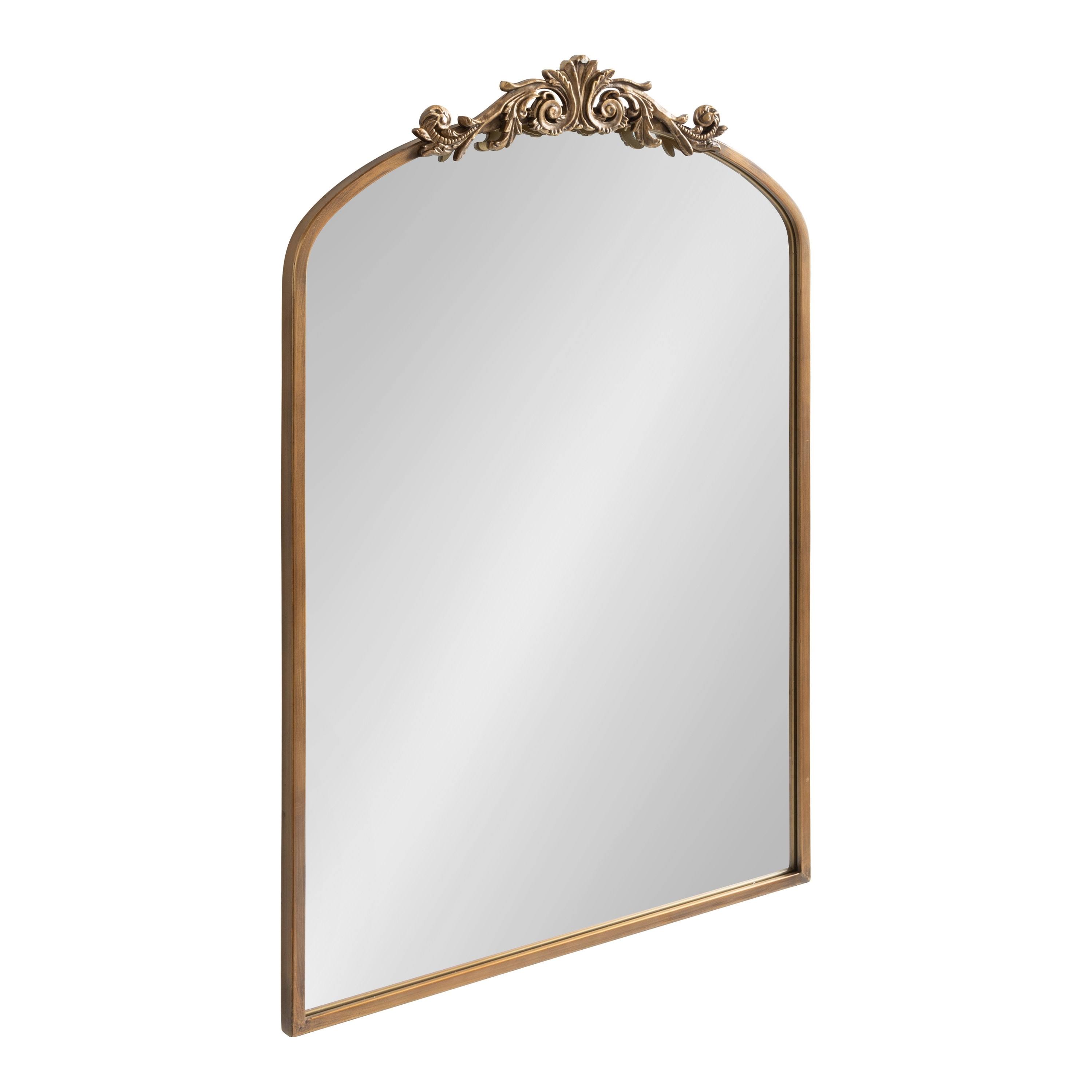 Kate and Laurel Arendahl Traditional Baroque Arch Wall Mirror - 36