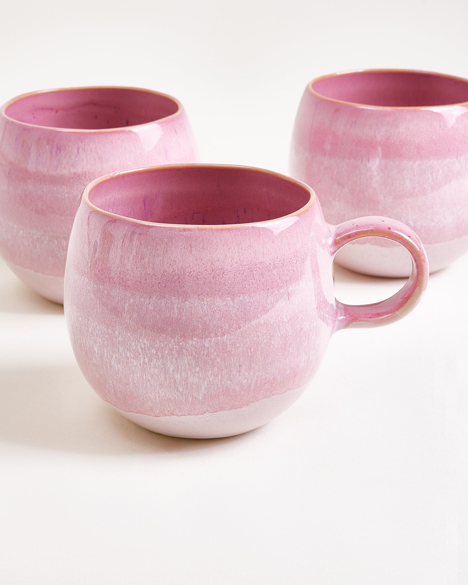 BICA - LARGE MUG PINK SET OF 4