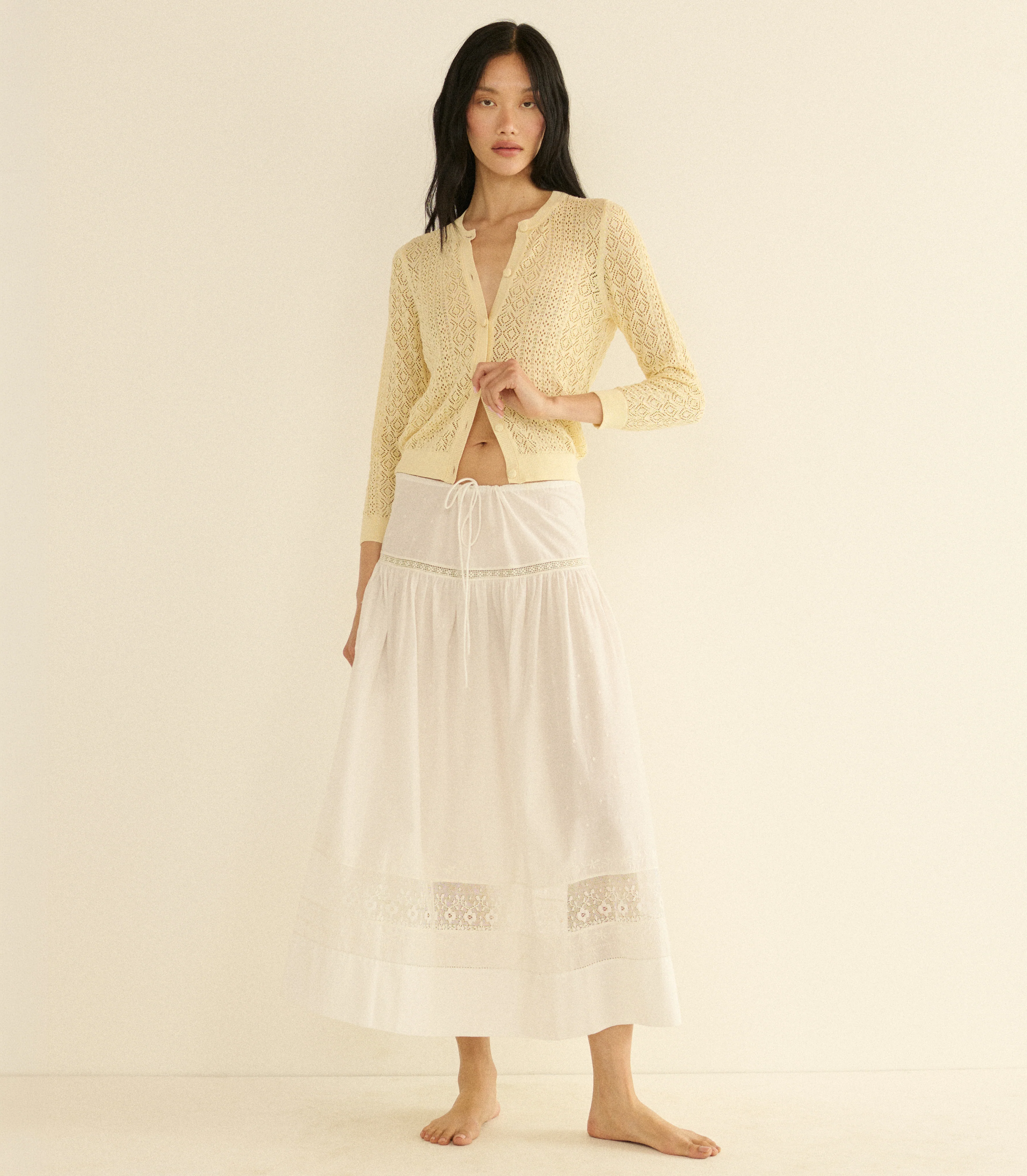 MARISE SKIRT -- SALT
