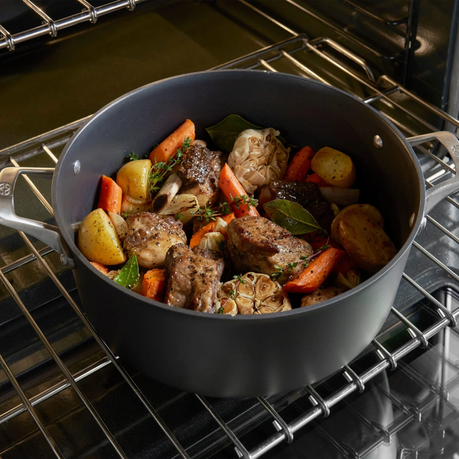 Calphalon Premier Hard - Anodized Nonstick 8.5 - Quart Dutch Oven with Lid