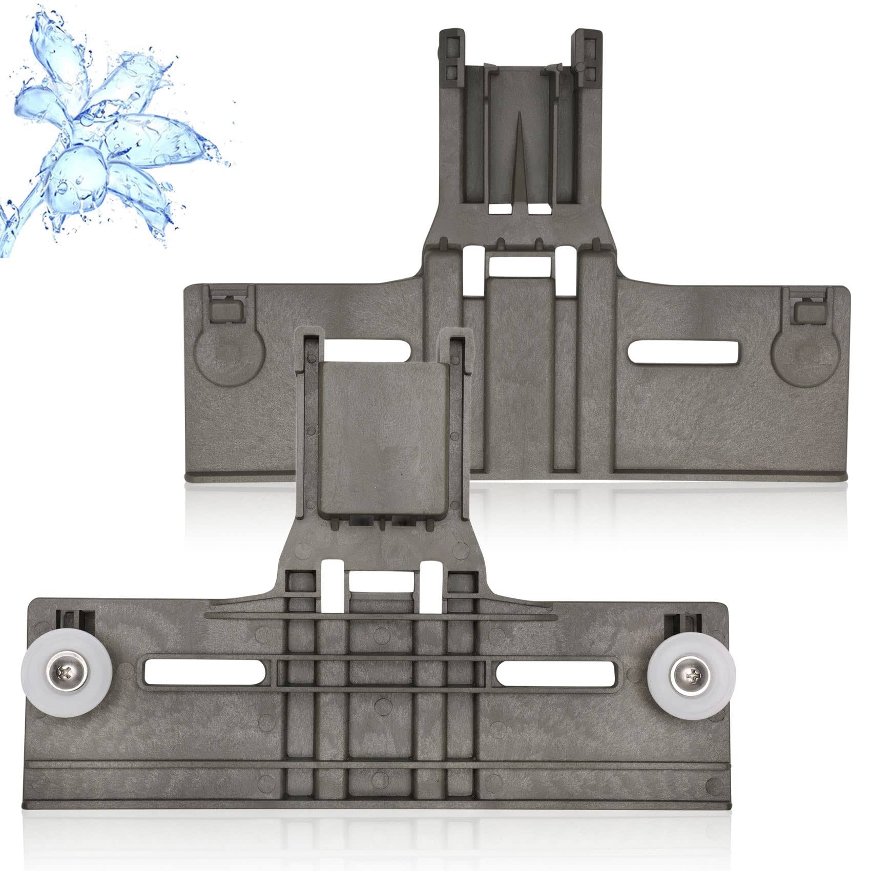Upgraded W10350375 Dishwasher Top Rack Parts (2 Pack) Replacement for Kenmore Whirlpool Dishwasher Parts WDT750SAHZ0 WDT730PAHZ0 Upper Rack Parts
