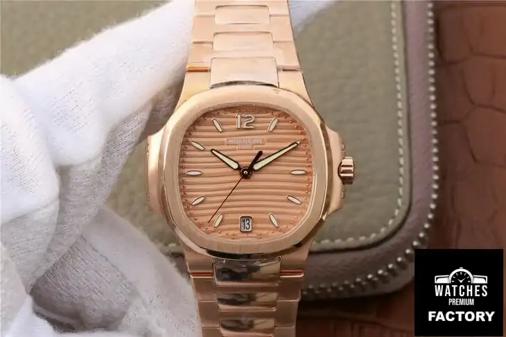 Patek Philippe Nautilus Ladies 7118-1R-010 PF Factory Orange Dial